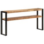vidaXL Table console 150x30x75 cm Bois d'acacia solide