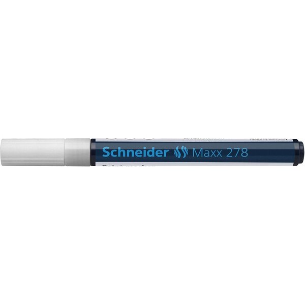 Marqueur peinture Maxx 278 blanc x 10 SCHNEIDER