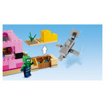 LEGO® Minecraft - La Maison Axolotl : Aventures Sous-Marines Époustouflantes