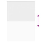 vidaXL Store enrouleur occultant 140 x 230 cm blanc
