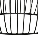 vidaXL Table basse ronde 68x37 cm Bois de récupération massif