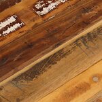 vidaXL Dessus de table carré 70x70 cm 15-16 mm Bois de récupération