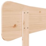 vidaXL Tête de lit 100 cm bois massif de pin