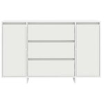 vidaXL Buffet avec tiroir Blanc 120 x 41 x 75 cm Bois d'ingénierie