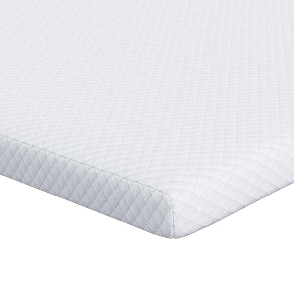 vidaXL Surmatelas en mousse à mémoire 140 x 200 cm Thick Doux Blanc