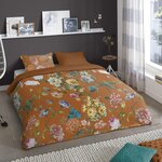 Good morning housse de couette shinshou 240x200/220 cm brun terra