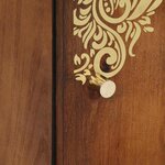 vidaXL Haut Armoire Marron 40 x 33 x 110 cm Bois de mangue massif