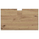 vidaXL Ensemble de Meubles de Salle de Bain TULUM Chêne artisanal