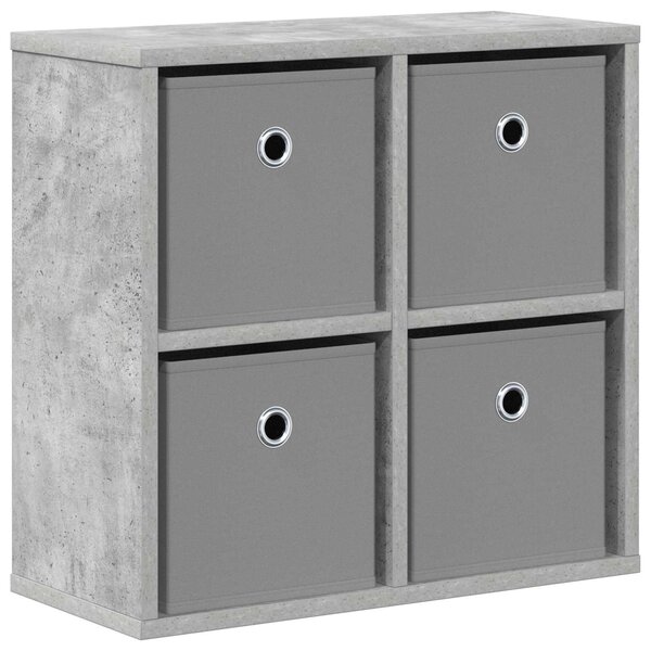 vidaXL Buffet Gris béton 49 5 x 22 x 47 cm