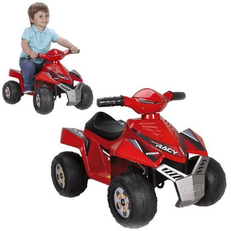Feber quad jouet électrique racy 6v rouge