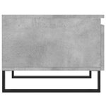 vidaXL Tables basses 2 Pièces gris béton 50x46x35 cm bois d'ingénierie