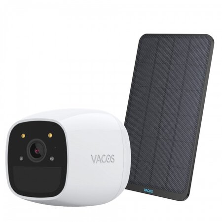 Lifebox Caméra WIFi VACOS avec vision nocturne et panneau solaire