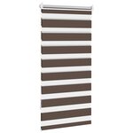 Store enrouleur tamisant 60 x 120 cm marron