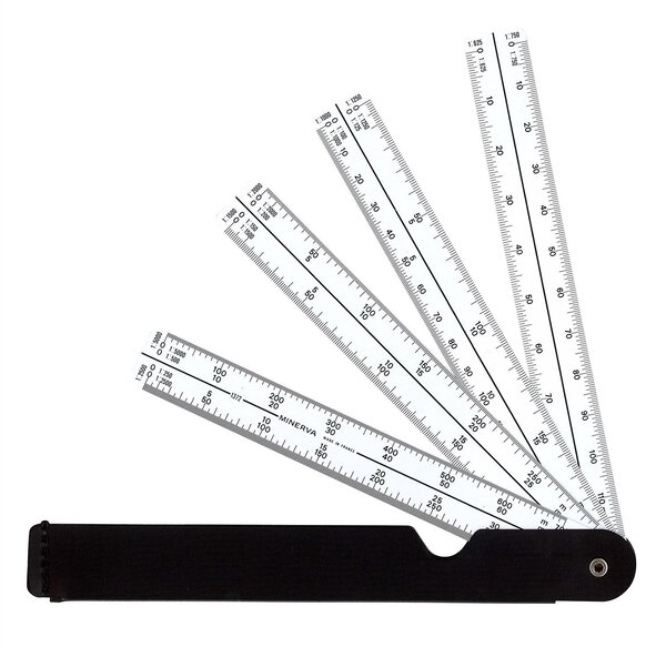 Règle éventail n°1372 MINERVA