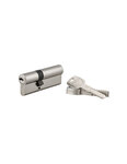 THIRARD - Cylindre de serrure double entrée Trafic 6  30x50mm  anti-arrachement  anti-perçage  nickel  fonction urgence 5 clés - THIRARD