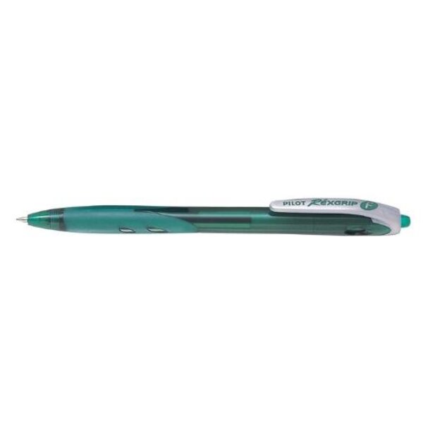 Stylo à bille REXGRIP BEGREEN Pointe Fine 0 7 vert PILOT