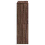 vidaXL Bibliothèque/Séparateur de pièce chêne marron 100x33x115 cm