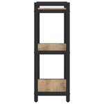 vidaXL Bibliothèque chêne artisanal 40 x 30 x 83 cm Bois d'ingénierie