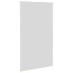 vidaXL Store enrouleur occultant blanc cassé 125x230 cm largeur tissu