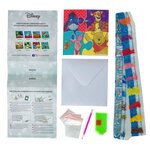 Carte à diamanter disney 18 cm winnie l'ourson