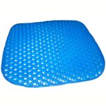 MESA LIVING Coussin de siège au gel Gel Pilow Bleu