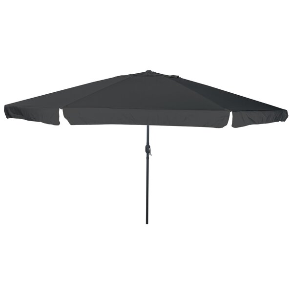 Parasol de jardin vidaXL ø395x245 cm Anthracite