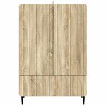 vidaXL Buffet Chêne Sonoma 66 x 34 5 x 97 cm Bois d'ingénierie