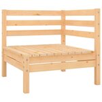 Salon de jardin meuble d'extérieur ensemble de mobilier 10 pièces bois de pin massif 02_0015214