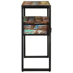 vidaXL Table console 90 x 33 x 75 cm bois de récupération massif