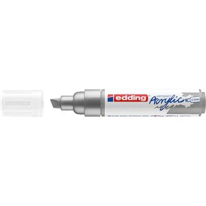 Marqueur acrylique large 5000 argent 5-10 mm EDDING