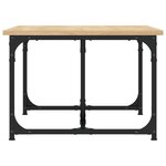 vidaXL Table basse Chêne sonoma 90x50x35 cm Bois d'ingénierie