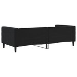 vidaXL Lit de repos sans matelas noir 90x200 cm velours