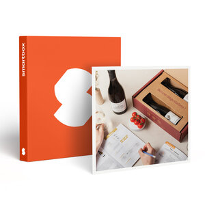 SMARTBOX - Coffret Cadeau Abonnement de 3 mois : 3 grands vins par mois et livret de dégustation -  Gastronomie