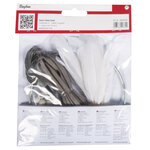 Kit dreamcatcher attrape-rêves 17x33cm blanc/gris