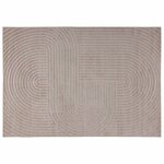 vidaXL Tapis de surface HUARTE Beige 340 x 240 cm Polyester