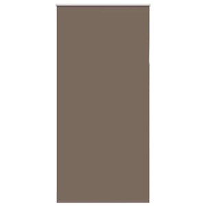 vidaXL Store enrouleur occultant café 105x210cm largeur du tissu