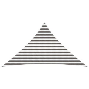 vidaXL Voile d'ombre 2 5 x 2 5 x 3 5 m HDPE Triangulaire