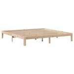 vidaXL Cadre de lit avec tiroirs sans matelas 180x200 cm