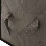 vidaXL Boîte de rangement avec fenêtre latérale transparente 6 pc Gris