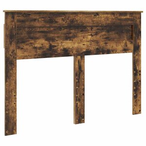 vidaXL Tête de lit Chêne fumé 140 cm Bois d'ingénierie