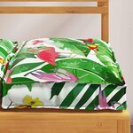 vidaXL Coussins Pallet pour Siège 4 Pièces Tropical Jungle 40x40x8 cm Tissu Oxford
