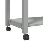 vidaXL Chariot de cuisine MONZA 60x40x88 5 cm bois massif de pin