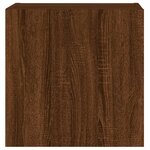 vidaXL Meuble TV mural chêne marron 40 5x30x40 cm bois d'ingénierie