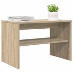 vidaXL Meuble TV Chêne Sonoma 60 x 35 x 40 cm Bois d'ingénierie