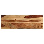 vidaXL Table console 110x35x76 cm Bois de Sesham solide