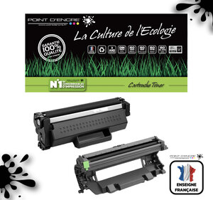 TN1150 / DR1150 - Cartouche / Tambour - Noir - Grande capacité