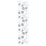 vidaXL Store enrouleur de douche 80x240 cm largeur du tissu 76 cm