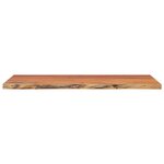 vidaXL Dessus de table 80x40x3 8 cm rectangulaire bois massif acacia