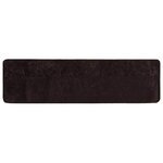 vidaXL Coureur de Tapis MARSA Anthracite 50 x 200 cm Polyester et PVC