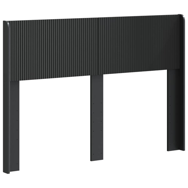 vidaXL Tête de lit Noir PB